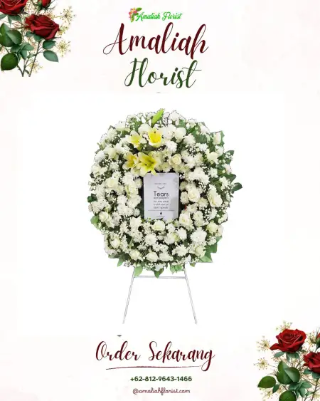 Krans Bunga Duka Sukamaju Baru